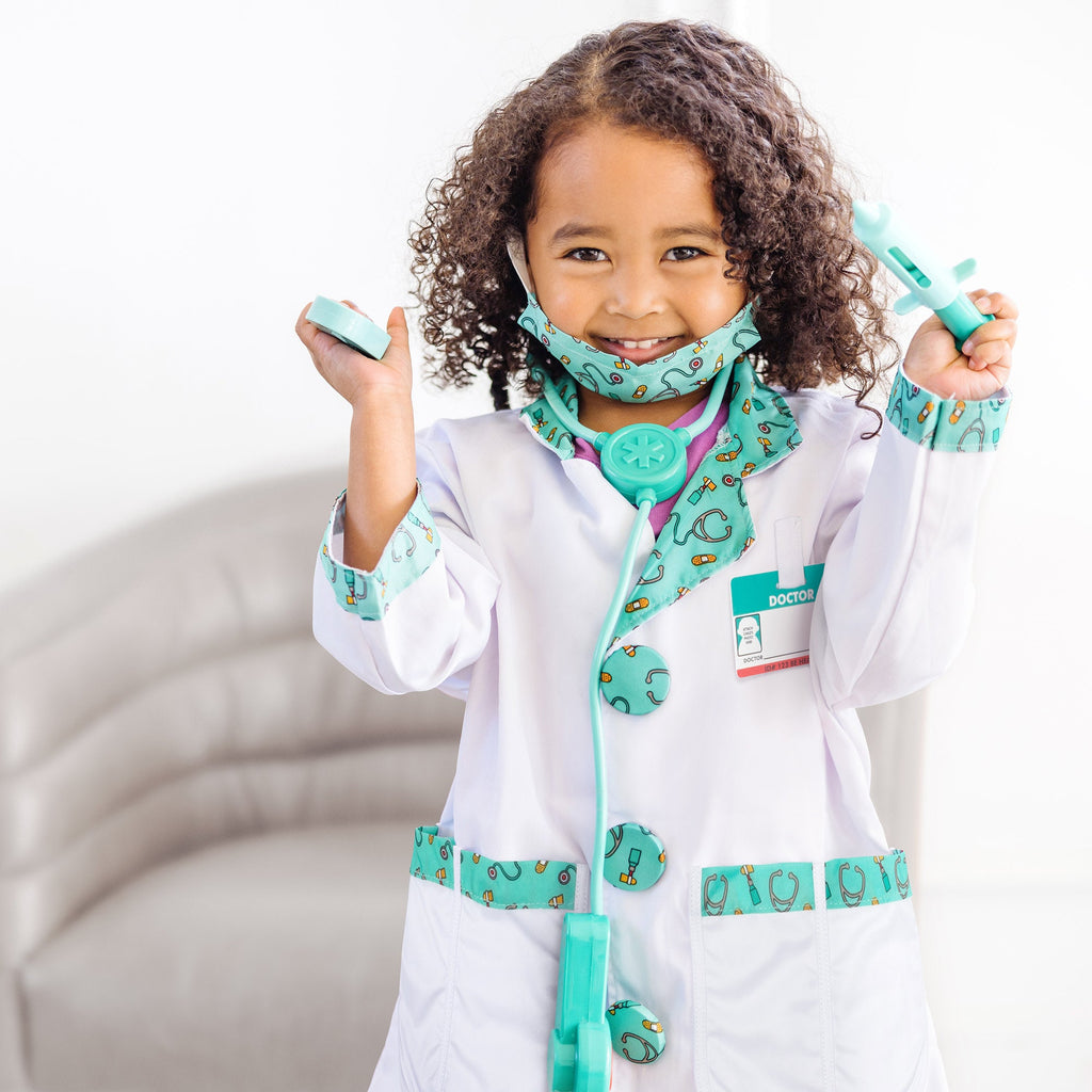 Melissa and Doug Doctor Costume Role Play Set