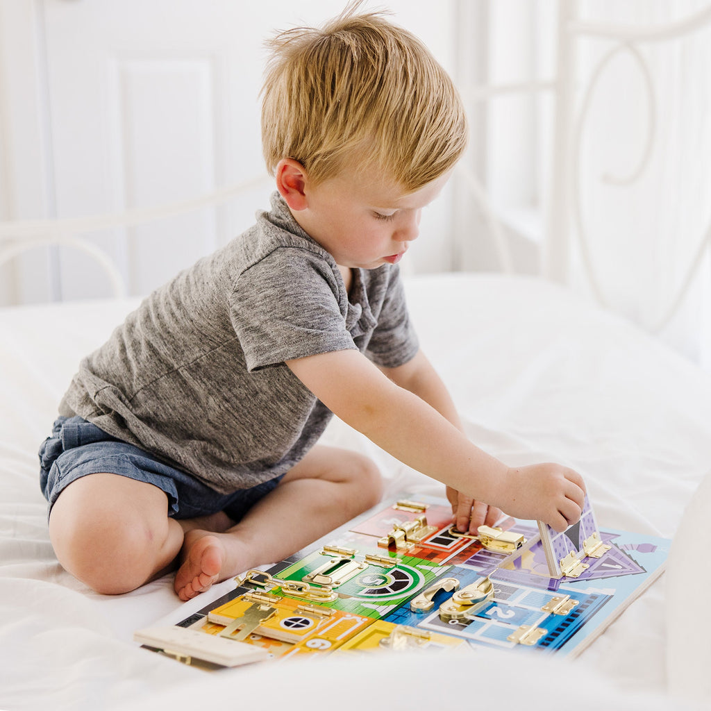 Melissa and Doug Wooden Latches Board