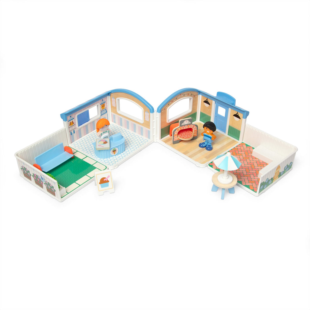 Melissa and Doug Cheery LaneTM Ice Cream and Pizza Play Set
