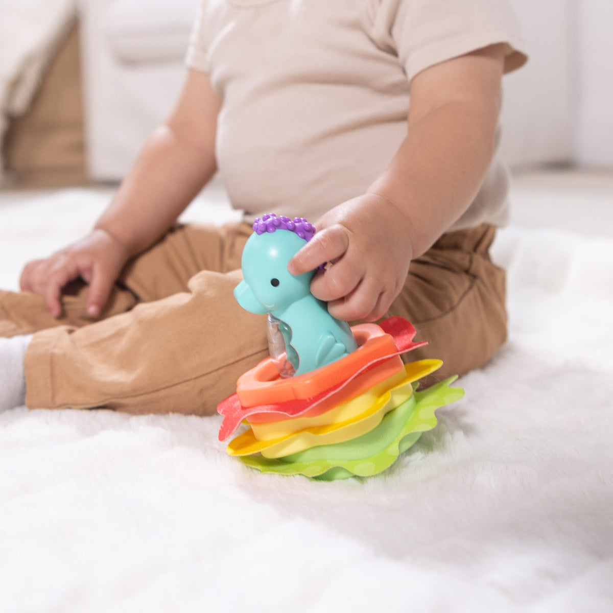 Melissa and Doug Ocean Waves Press and Stack Seahorse