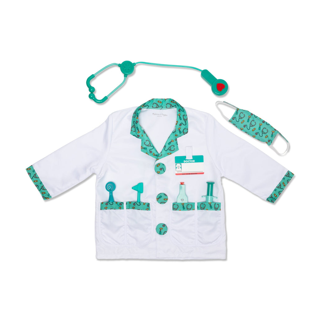 Melissa and Doug Doctor Costume Role Play Set