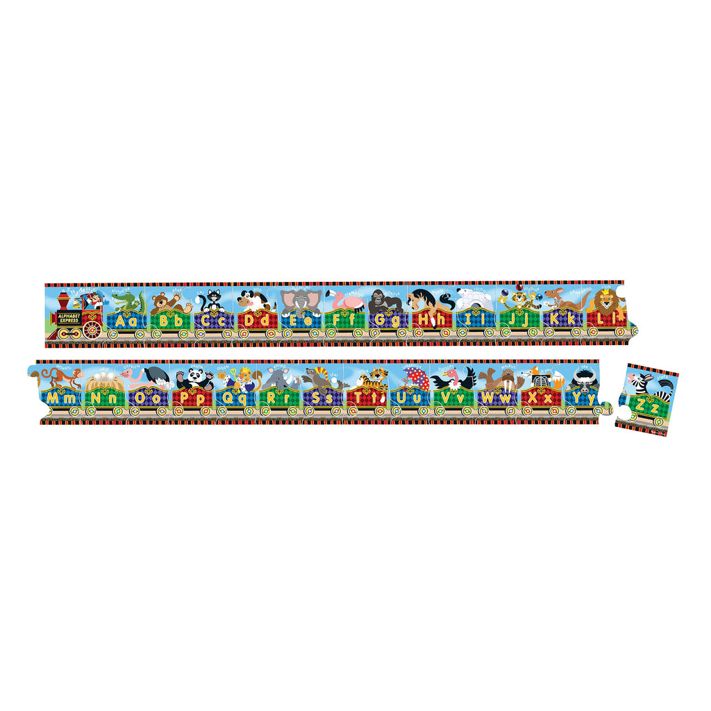 Melissa and Doug Alphabet Express Floor Puzzle - 27 Pieces