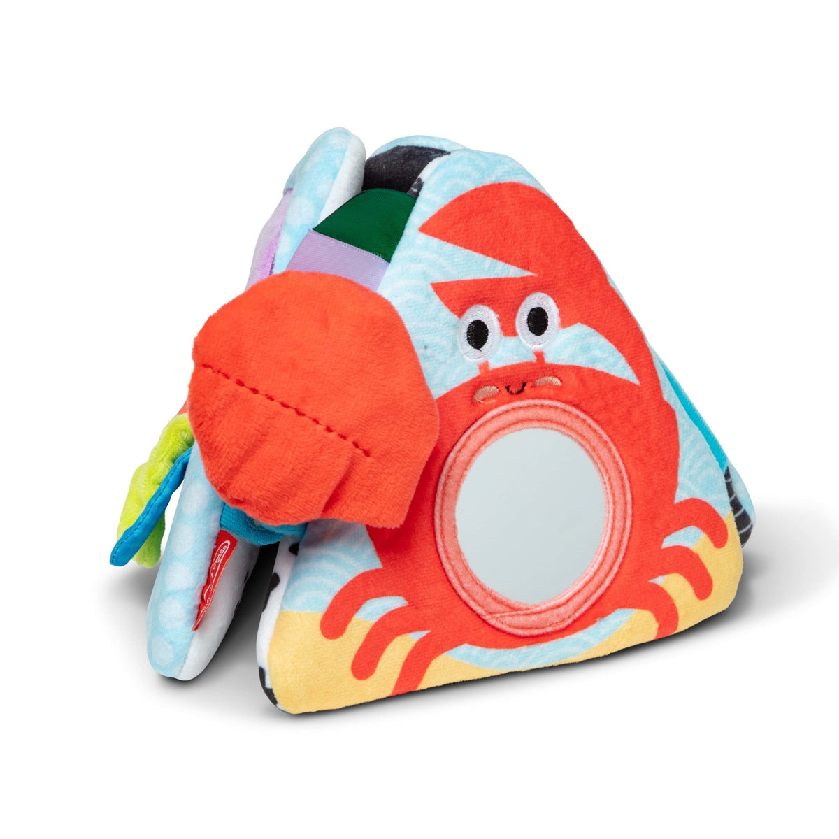 Melissa and Doug Ocean Tummy Time Triangle Baby Toy