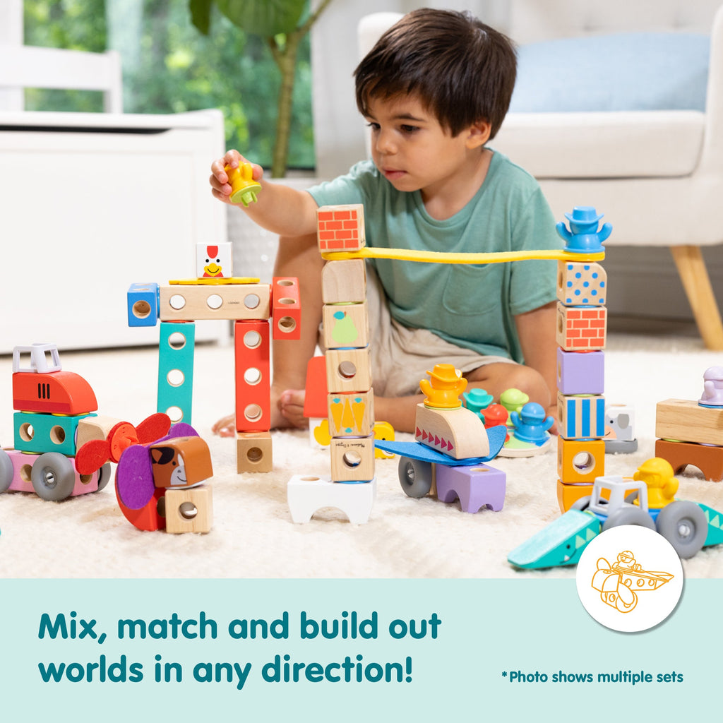 Melissa and Doug BlockablesTM Farm Friends Play Set