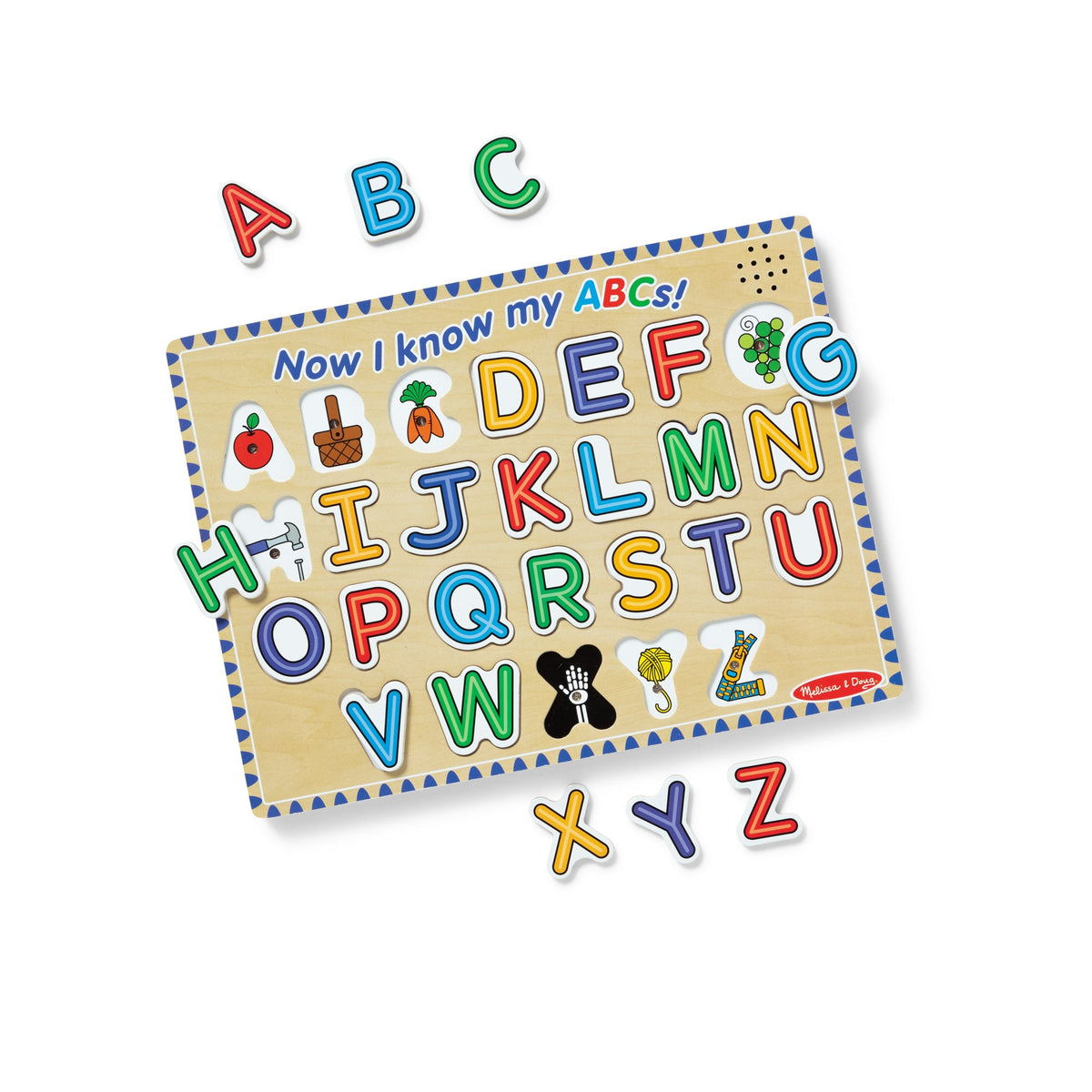 Melissa and Doug Alphabet Sound Puzzle - 26 Pieces
