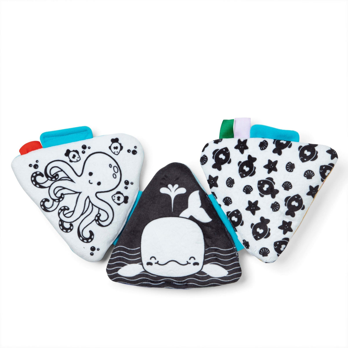 Melissa and Doug Ocean Tummy Time Triangle Baby Toy