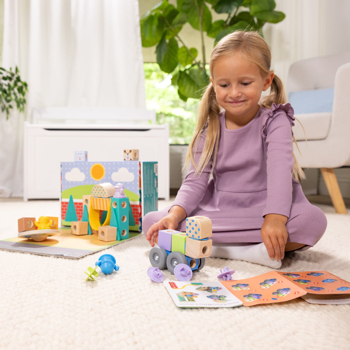 Melissa and Doug BlockablesTM Town Play Set