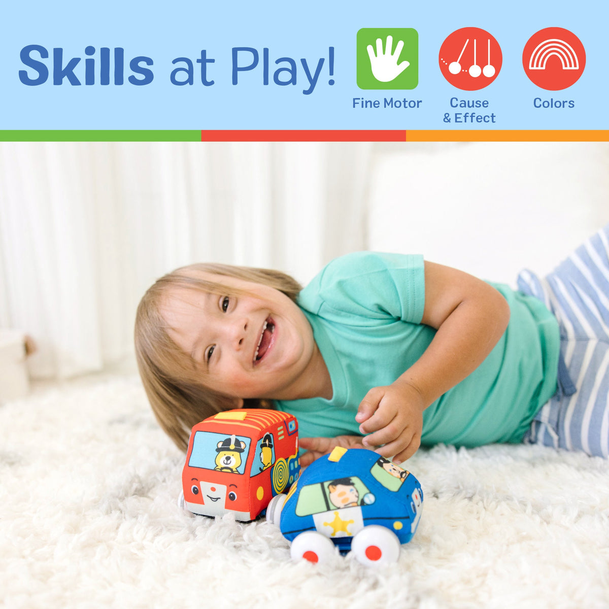 Melissa and Doug Ks Kids Pull-Back Vehicles Toy
