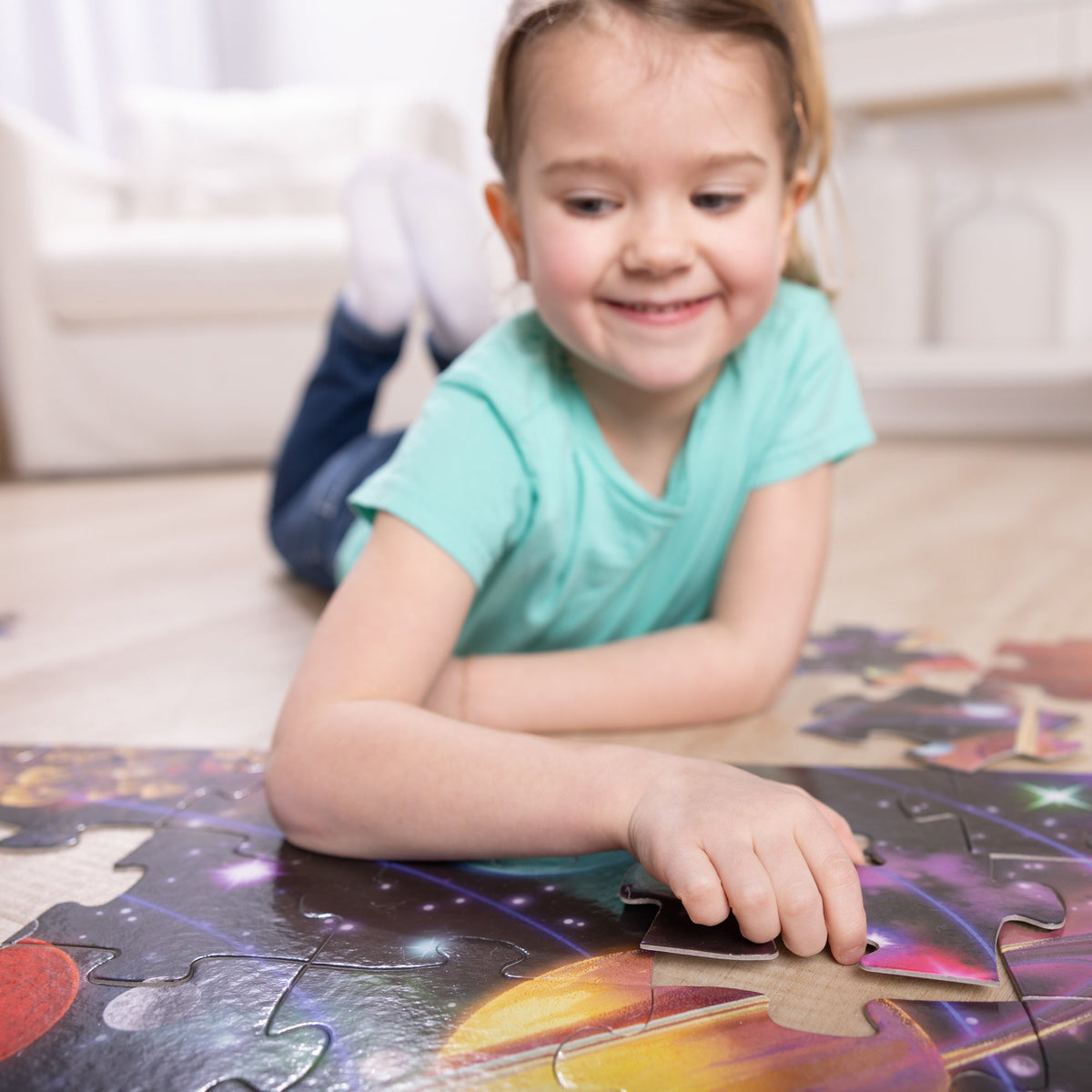 Melissa and Doug Solar System Floor Puzzle - 48 Pieces