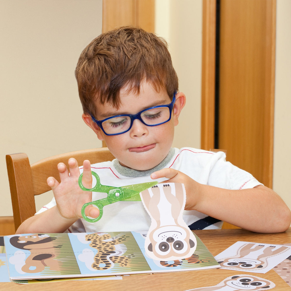 Melissa and Doug Safari Scissor Skills Activity Pad