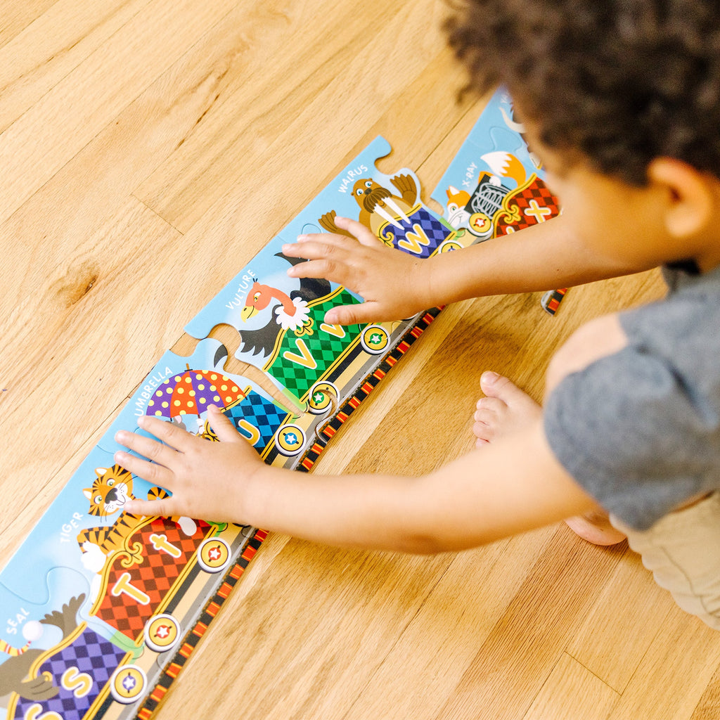 Melissa and Doug Alphabet Express Floor Puzzle - 27 Pieces