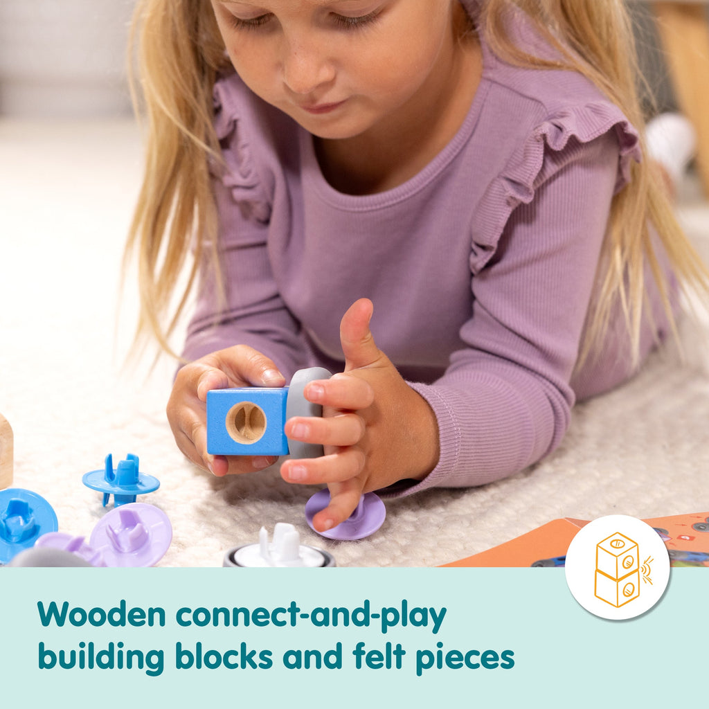 Melissa and Doug BlockablesTM Town Play Set
