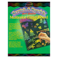 Melissa and Doug Scratch Sparkle Multicolor Glitter wstylus 10 boards
