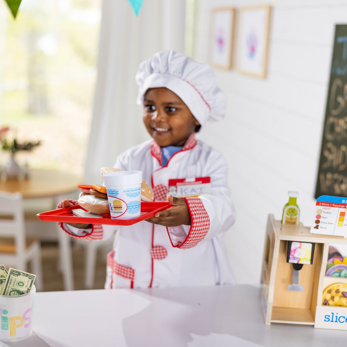 Melissa and Doug Chef Costume Role Play Set