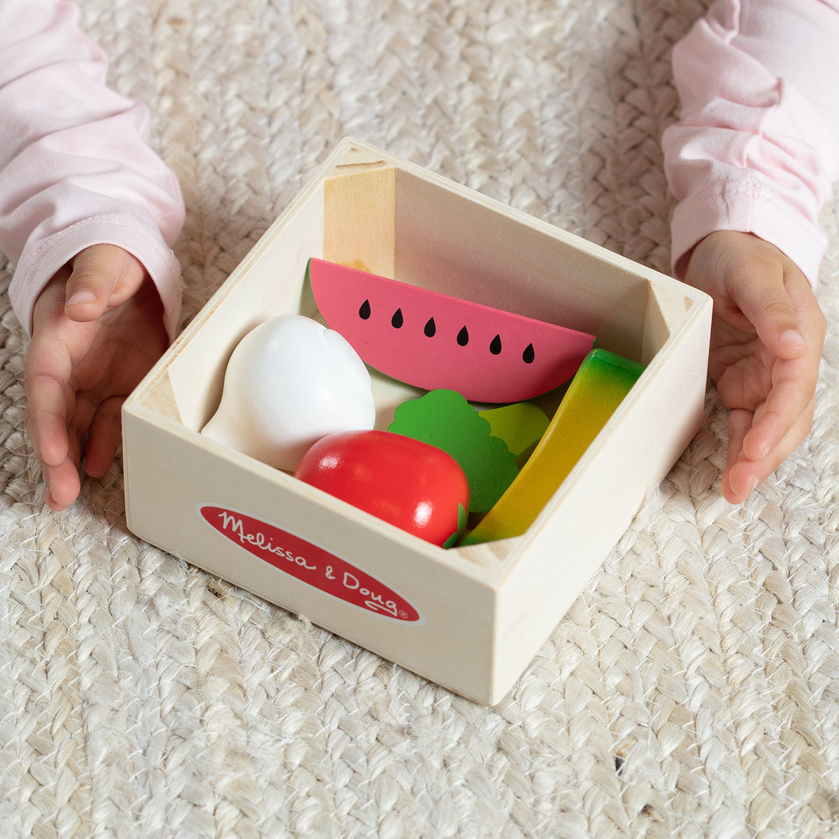 Melissa and Doug Wooden Food Groups Play Set Produce