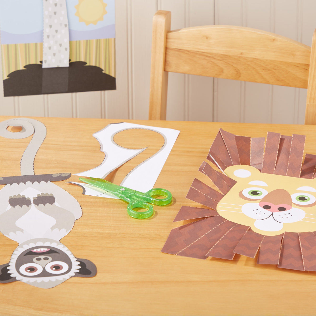 Melissa and Doug Safari Scissor Skills Activity Pad