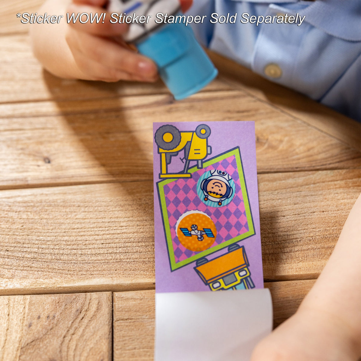 Melissa and Doug Sticker WOW Mini Activity Pad Refill Stickers - Surprise Pack 1 200 Stickers Stamper Not Included