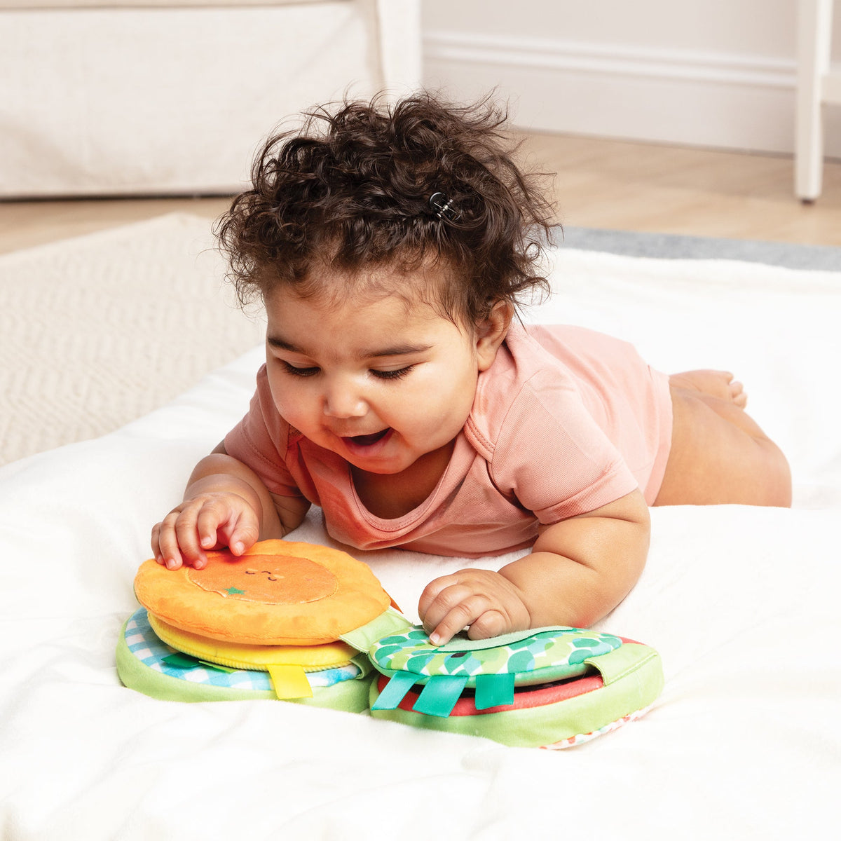 Melissa and Doug Farmers Market Tummy Time Roller Toy