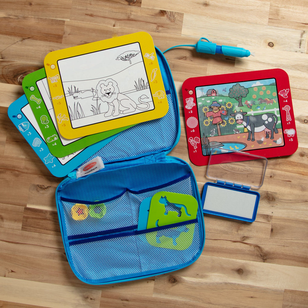Melissa and Doug Water WOW Take-Along Multi-Activity Drawing Set
