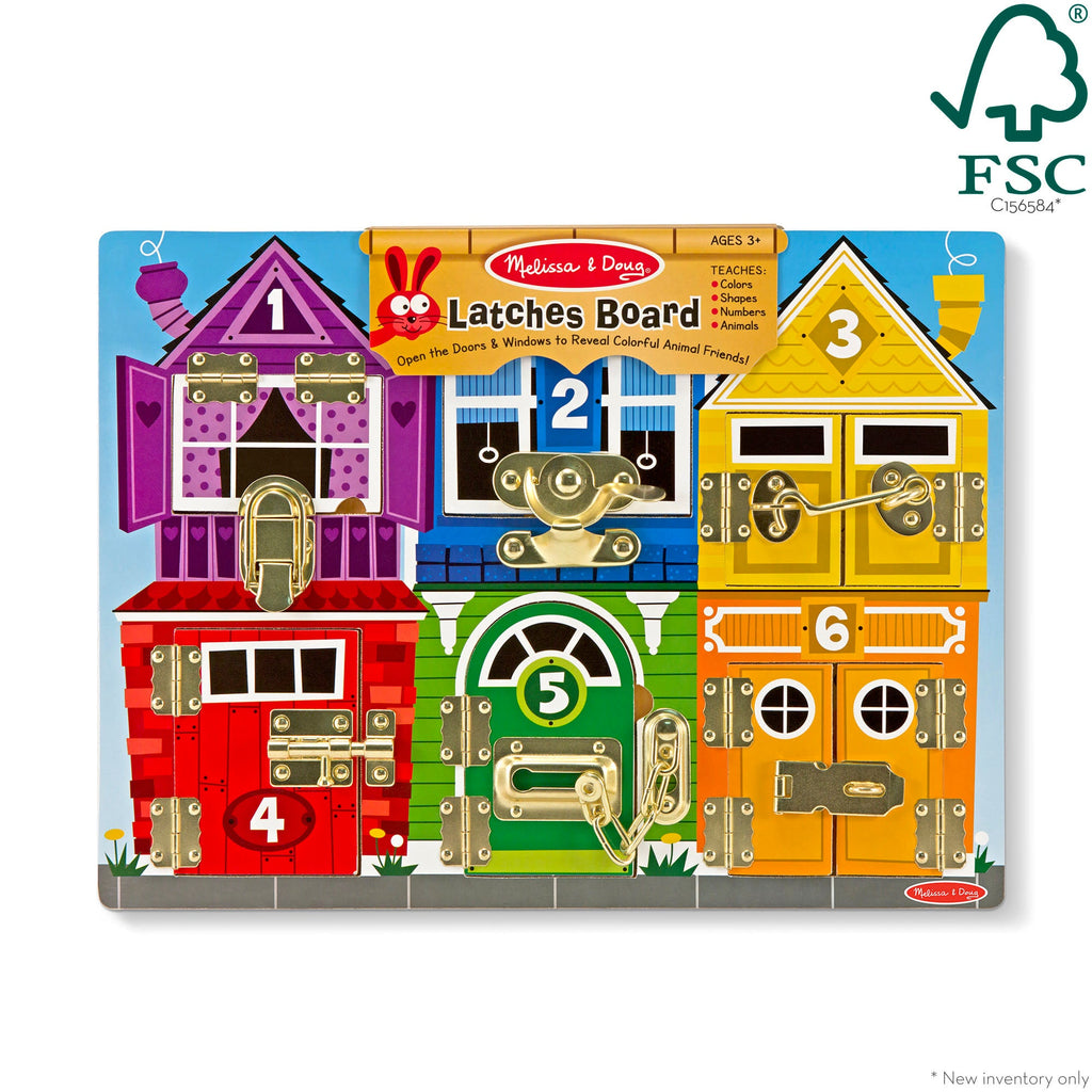 Melissa and Doug Wooden Latches Board