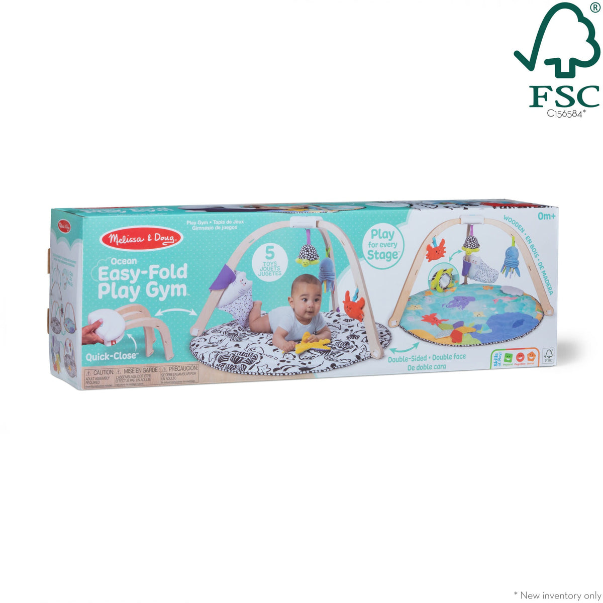 Melissa and Doug Ocean Easy-Fold Play Gym