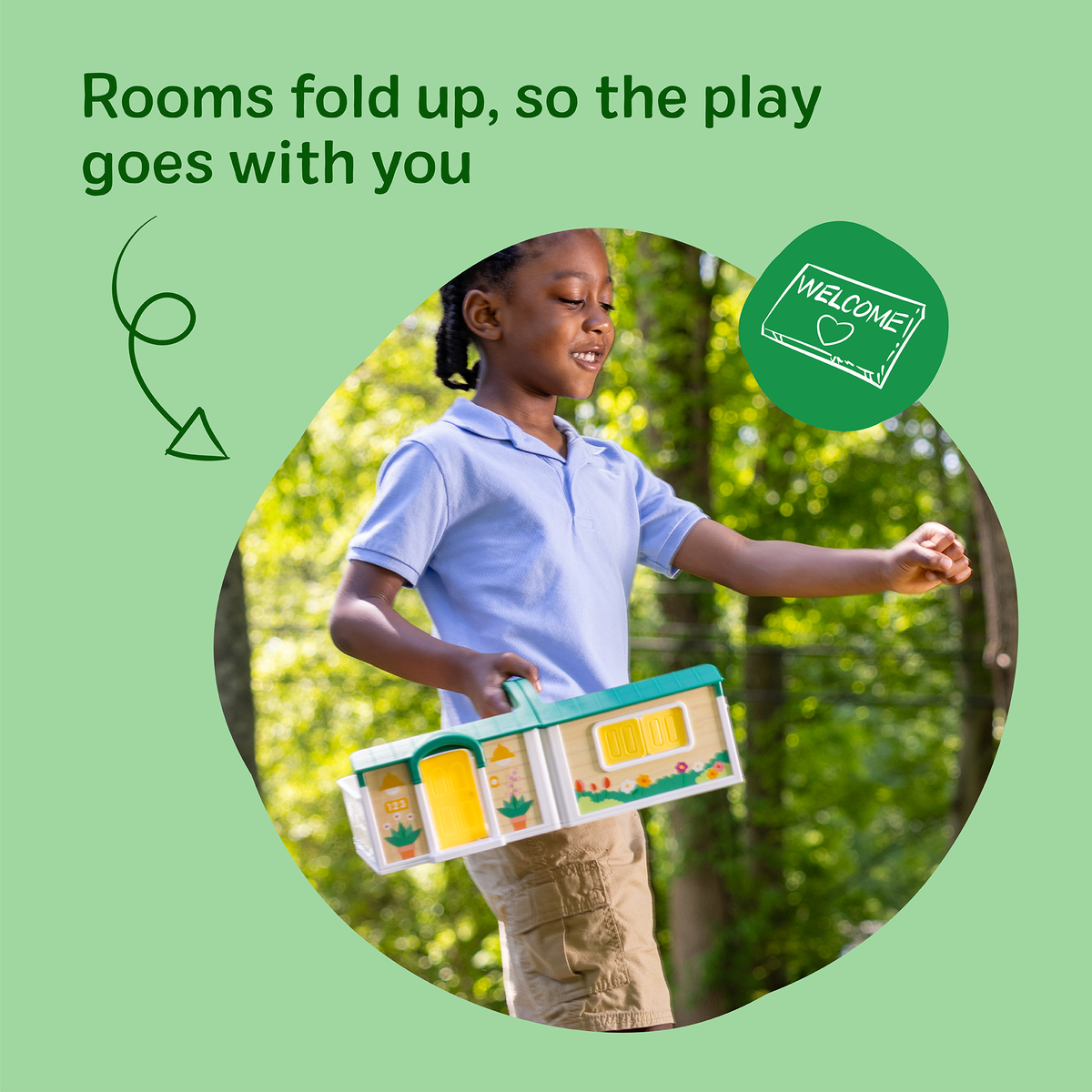 Melissa and Doug Cheery LaneTM House Play Set