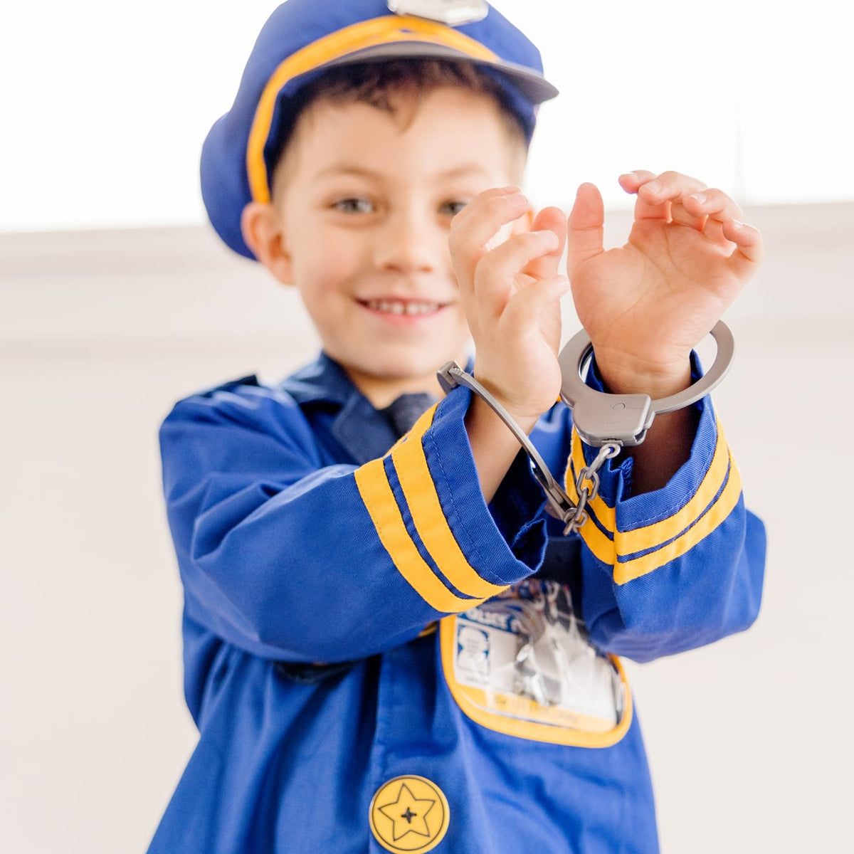 Melissa and Doug Police Officer Role Play Costume Set