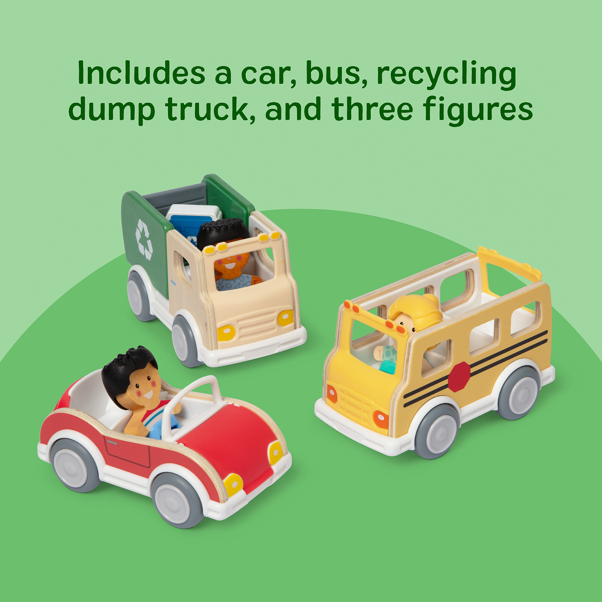 Melissa and Doug Cheery LaneTM Neighborhood Vehicles Bundle