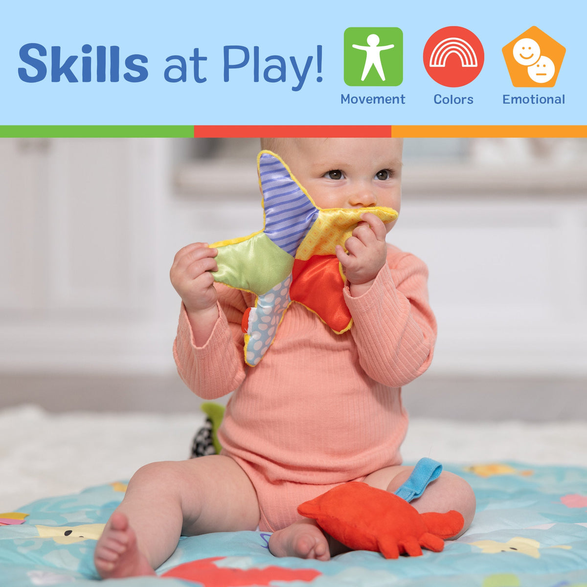 Melissa and Doug Ocean Easy-Fold Play Gym
