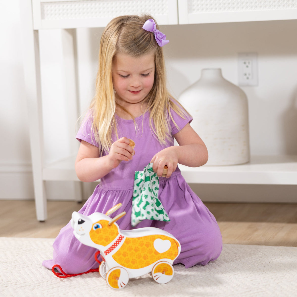 Melissa and Doug Feed Walk Poo Pup Play Set