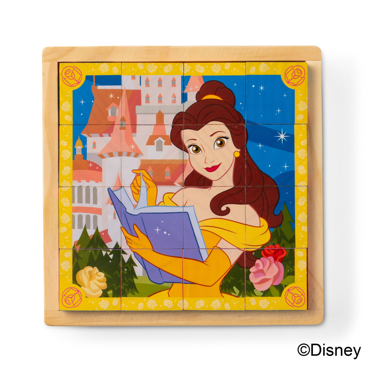 Melissa and Doug Disney Princess Wooden Cube Puzzle