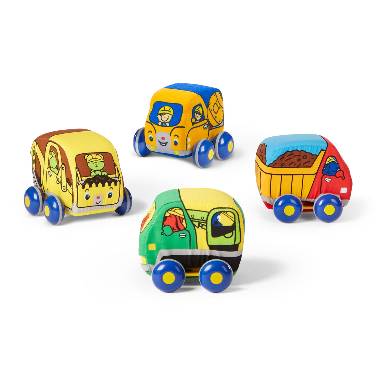 Melissa and Doug Ks Kids Pull-Back Construction Vehicles