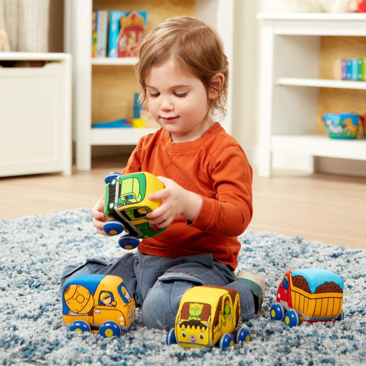 Melissa and Doug Ks Kids Pull-Back Construction Vehicles
