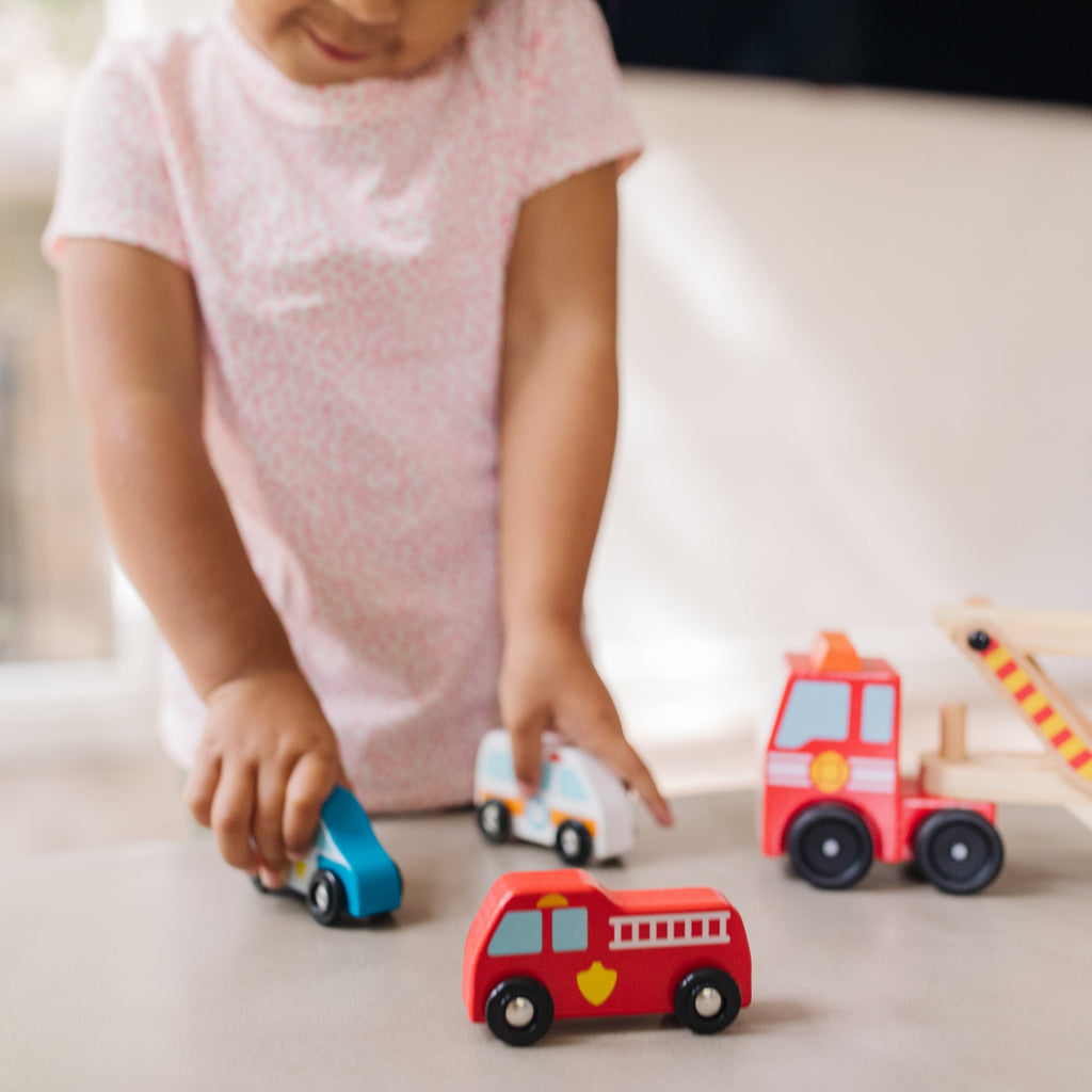 Melissa and Doug Emergency Vehicle Carrier