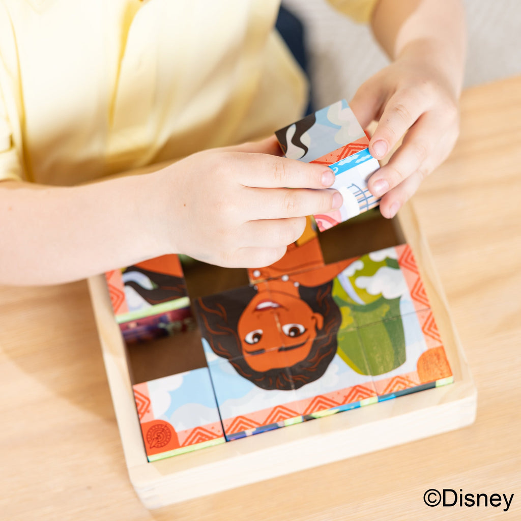 Melissa and Doug Disney Princess Wooden Cube Puzzle