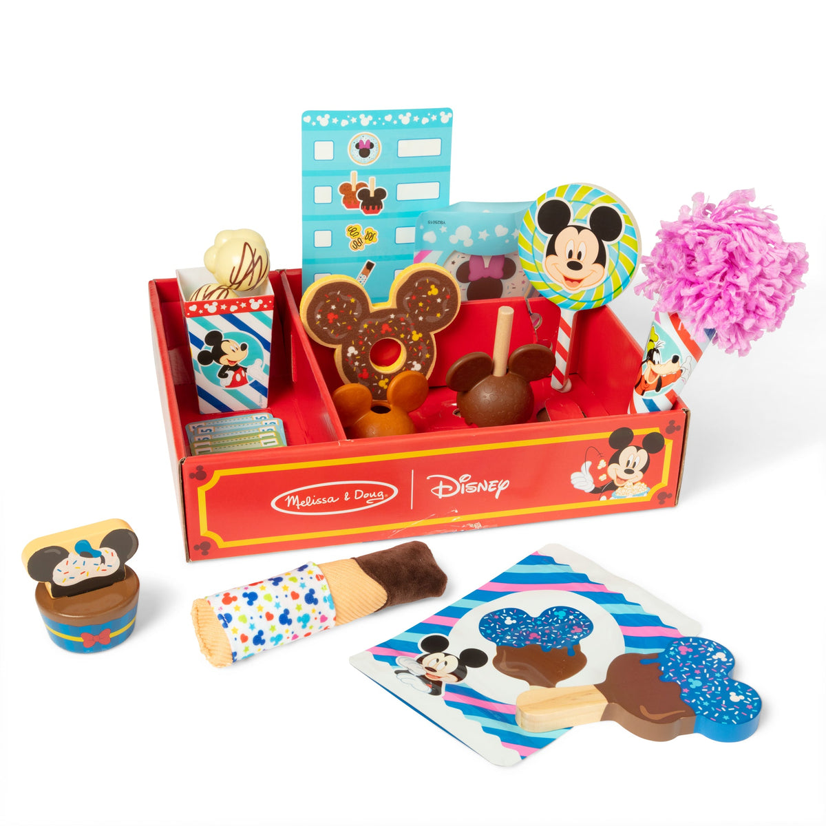 Melissa and Doug Disney Snacks Popcorn Play Set