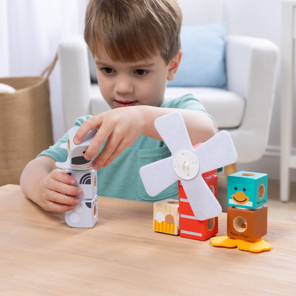 Melissa and Doug BlockablesTM Farm Friends Play Set
